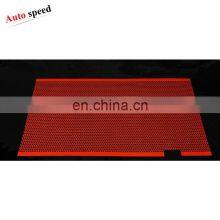 Red Aluminum Mesh Grill Inserts For Jeep Wrangler JK thumbnail-5