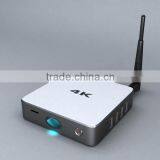 High Quality ! Quad Core Cortex A17 2GB/16GB BT4.0 2.4GHz/5.0GHz Wifi Full HD 4K Player Android tv Box Rk3288