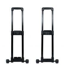 Double Wheel Aluminum Alloy Pull Rod With Roller Portable Pull Rod Frame Suitable for Luggage Factory Customization and Wholesale
