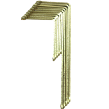 Custom Laser Cutting Bending Sheet Metal Fabrication Service Brass Strip thumbnail-2