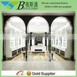 Unique Top Round Glass Display Cabinet Showcase for Optical