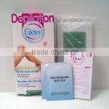 EILOVY Body Depilatory Wax Strips( 12pcs+2wipes,1leaflet) thumbnail-1