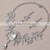Wedding Photo Decorative Design Crystal Rhinestone Necklace Set thumbnail-3