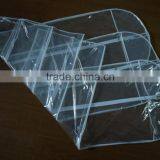 China Clear PVC Garment Zipper Suit Bag Wholesale thumbnail-2