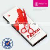 Red Teflon Coating in SUS420J2 Stainless Steel Hair Scissors thumbnail-1