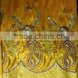 Sequence Embroidery African George Gold Color thumbnail-1