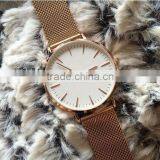 2016 New Product Fashion Vogue Mesh Strap Wrist Watch For Girls thumbnail-5