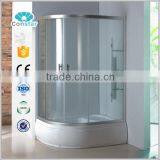 Bathroom Round Sliding Shower Entry Door Glass High Quality Factory Made Shower Enclosure thumbnail-1