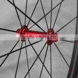 Fromt 40mm Rear 56mm Carbon Road Bike Wheels Road Combined Bicycle Wheel Clincher W40C thumbnail-5