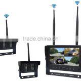 12V to 48V IP69K Waterproof Built-in Wireless Transmitter Night Vision Tractor Rear View Camera With 7inch Wireless Monitor thumbnail-5