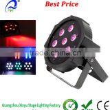 7 X 10W LED DMX512 4in1 Stage Lighting LED Par Can RGBW PAR64 Dj Party Lights