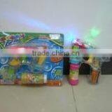 LED Light Up Transparent Bubble Gun for Hot Summer thumbnail-1