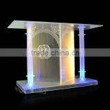 Colorful Acrylic Bar Table With LED Lights, Bar Table for Bar, Club Bar Designs thumbnail-6