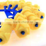 Plastic Handle Sponge Soft Checkered Pattern Designer Paint Rollers thumbnail-2