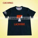 Custom Mens 100% Polyester Wholesale Blank T-shirts thumbnail-1