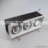 Led Grille Light Dimmable 3pcs 30w Cob Led Spotlight High Power COB,high CRI (Ra >80),excellent Lighting Performance thumbnail-2