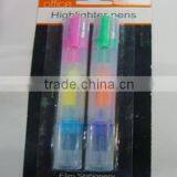 Fine Writing 6 Different Mini Highlighter Pen Set