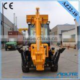 4x4 Compact Tractor With Loader and Backhoe thumbnail-5