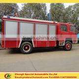 Chengli factory dongfeng 4x2 water fire truck 7cbm inflatable fire truck