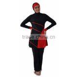 Girls Full Body Modesty Muslim Islamic Swimsuit Bikini Attached thumbnail-1