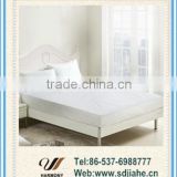 Soft top 100%polyester laminated with TPU waterproof mattress protector
