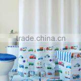 11 pcs set coordinate bathroom Set with Hamper/shower curtain/bath mat/PP bath accessories set