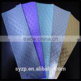 colored embossed aluminium foil packing paper made in China