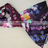 newest design ditigal printing high quality woman long100% silk scarf