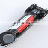 High Quality Aluminum + Carbon Bicycle Stem 6/17 Degree Mtb Mountain Road Bike Handlebar Cycling Stem 70/80/90/100110/120mm thumbnail-2