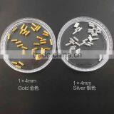Gold & Silver Metal Nail Art Pipe Studs Hot New Nail Art Decoration thumbnail-3