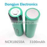 for Pana-sonic Outdoor Flashlight Battery NCR18650A Lithium Ion Battery,3100mah 4A High Discharge Current thumbnail-1