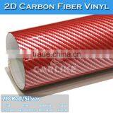 Flexible Glossy With Air Free 2D Carbon Fiber Vinyl Car Wrap Sticker thumbnail-5