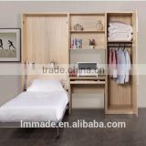 Folding wall bed,Wall mounted bed,Murphy wall bed( WB-09)