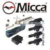 Central locking system, central door lock for 4 doors, automatic door controller, door actuator,2 masters and 2 slaves