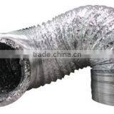 A/C Systems Flexible Aluminum Exhaust Ducts Air Ducting Vents Insulated hydroponic aluminum ducting