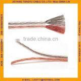 20awg Transparent Speaker Wire 2x0.35mm Speaker Cable