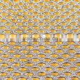 Crystal AB Resin Rhinestones Self ADHESIVE SHEET or Hotfix to Fabric Rhinestone Decor Mesh Roll for Wedding 24*40cm Bling Trim thumbnail-2