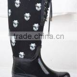 2014 New Arrvial Fashion Rubber Rain Boots Women thumbnail-1