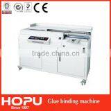 HOPU glue book binder machine glue book binder machine