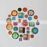 Color Clear PU Epoxy Resin Dome Sticker thumbnail-1