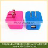 Factory Wholesale US Folding Plug 5V 2A Micro Usb Wall Charger Portable Home Wall Charger for Samsung Table PC thumbnail-5
