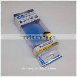 Color Printed Plastic PET PVC Folding Box Packaging for Micro USB Charging Cable