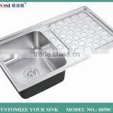 2015 Modern Style Quickly Producing Pearl Sand Finish Belfast Kitchen Sinks 8850C thumbnail-1