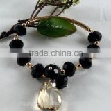 handmade crystal jewelry bracelet with pendants