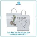 Customized White Kraft Paper Bag Printed Customized Logo thumbnail-5
