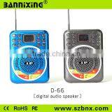 Stage Loudspeaker Guangdong D-66 Portable Amplifier Speaker,mini Speaker
