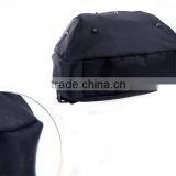 Custom Fashionable Black Canvas Tote and Shoulders Girls Backpack Bag thumbnail-5