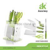 Beautiful Design Exclusive Line Handle Knife Set With Scissor thumbnail-1