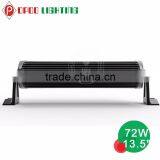 72w Led Light Bar for Jeep Truck Atv , Dual Row Spot Flood 72 Watt Led Light Bar thumbnail-2
