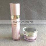 Empty Acrylic Purple Cosmeitc Bottles thumbnail-1